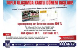 Lüleburgaz’da toplu ulaşımda elektronik kart dönemi başladı