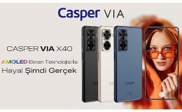 Amoled Ekranı ve Yapay Zeka Destekli Kameraları İle Premium Özelliklere Sahip Casper Via X40 Satışta