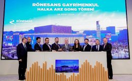 Borsa İstanbul’da gong Rönesans Gayrimenkul Yatırım için çaldı