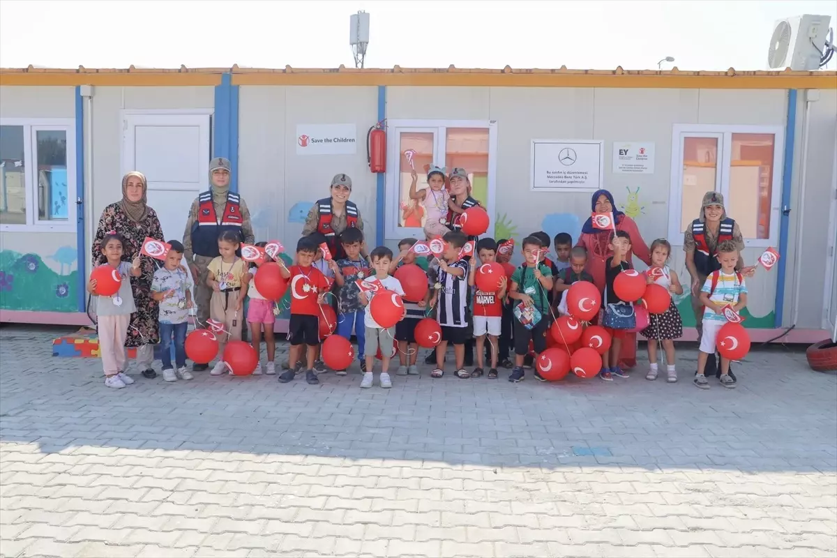 Antakya’da Jandarmadan Öğrencilere Güvenlik Eğitimi