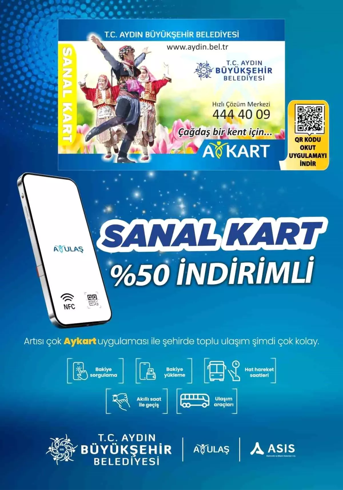 Aydın’da Ulaşımda Dönüşüm: AYKART ile Sanal Kart Dönemi Başlıyor