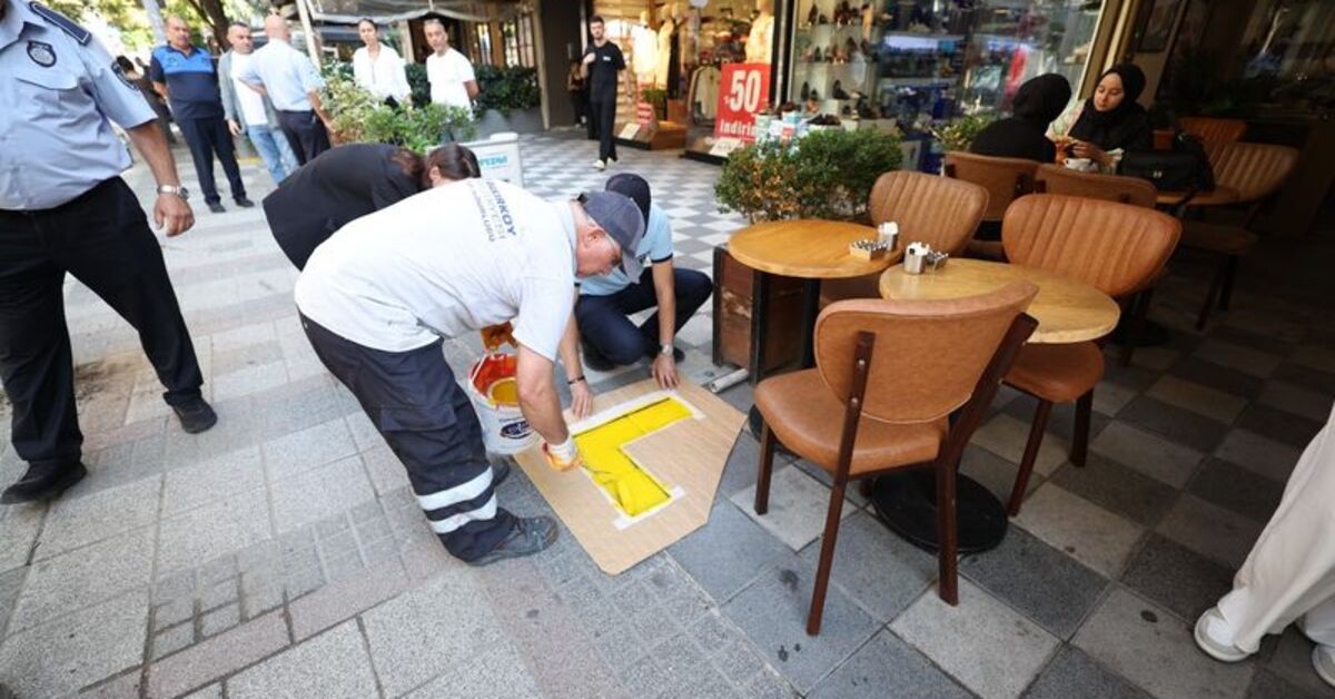 Bakırköy’de kaldırım işgaline çizgili önlem