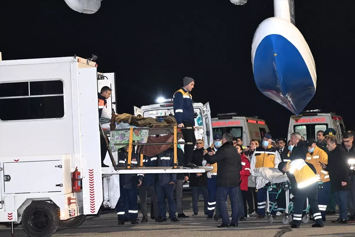 AZAL Uçağı Kazakistan’da Düştü