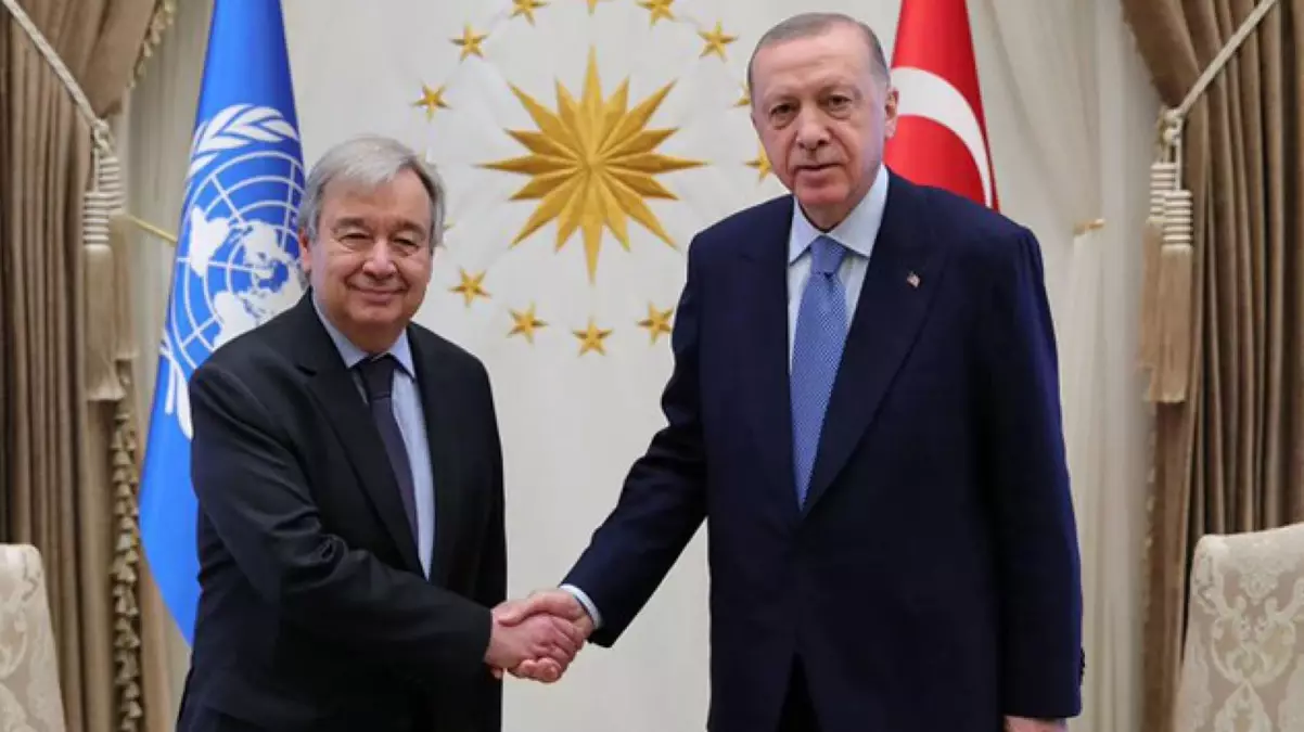 Cumhurbaşkanı Erdoğan, Guterres ile telefonda görüştü